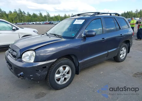 2005 Hyundai Santa Fe Gls из США, поврежденный, VIN KM8SC73D35U979953